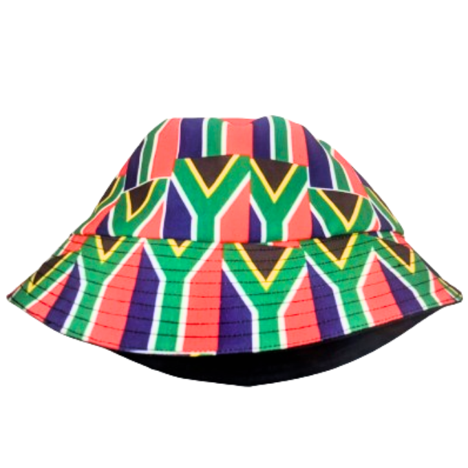 Multi-flag South African Flag Bucket Hats by Tribe Afrique - Tribe Afrique