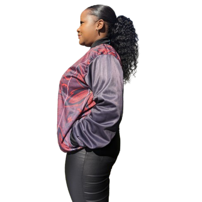 Red Sotho African Jacket by Tribe Afrique - Tribe Afrique