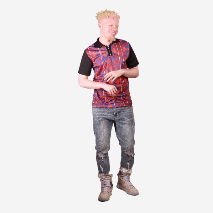 Sotho Fluorish African Golf Shirt Tribe Afrique