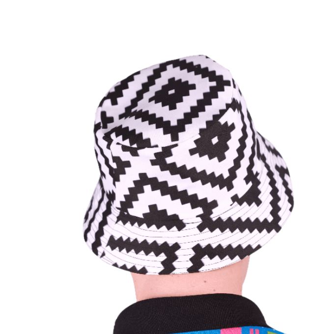 Xhosa Puzzle African Bucket Hats by Tribe Afrique Tribe Afrique