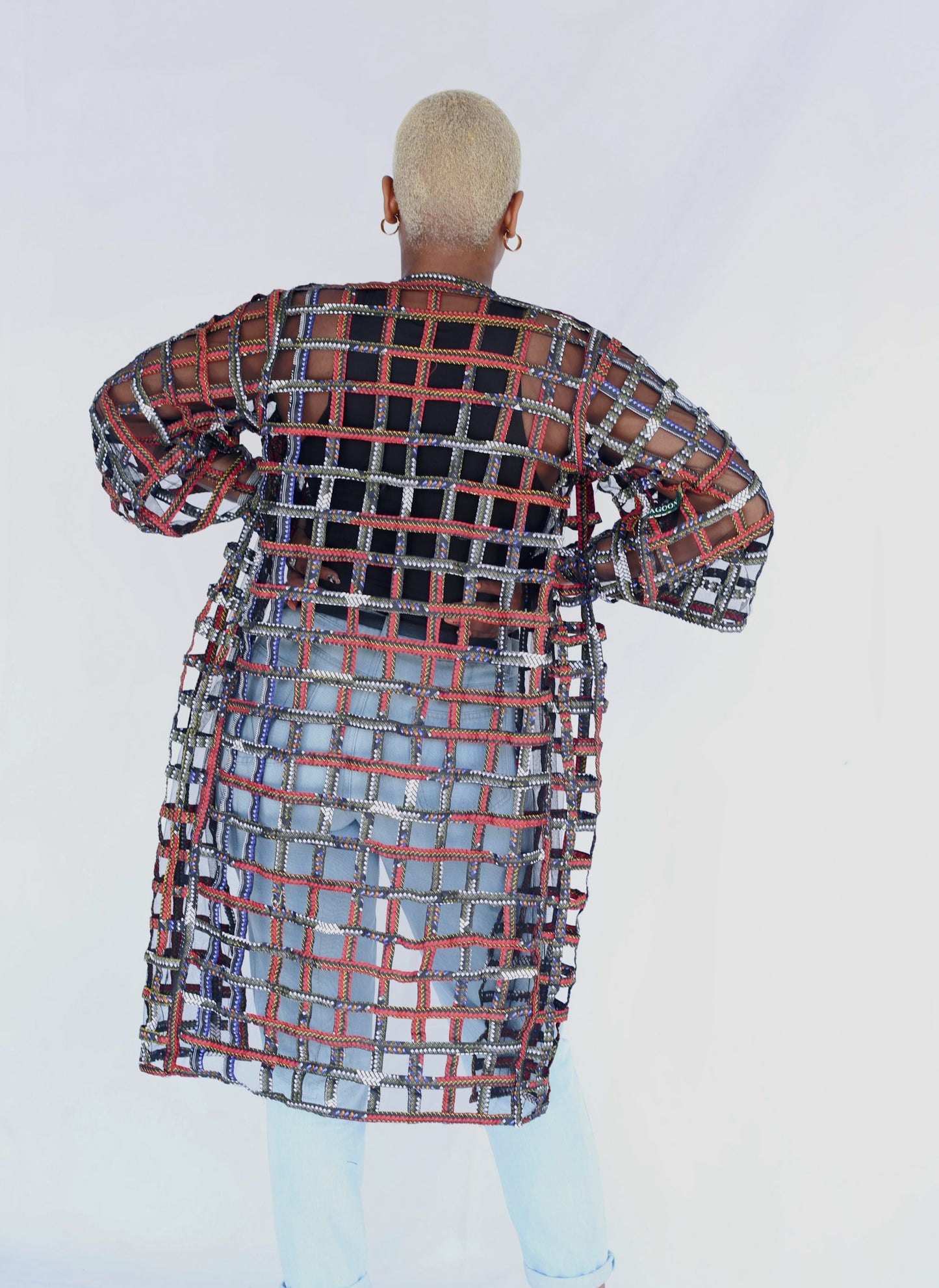 Mlindo Basket Kimono by Tribe Afrique - Tribe Afrique