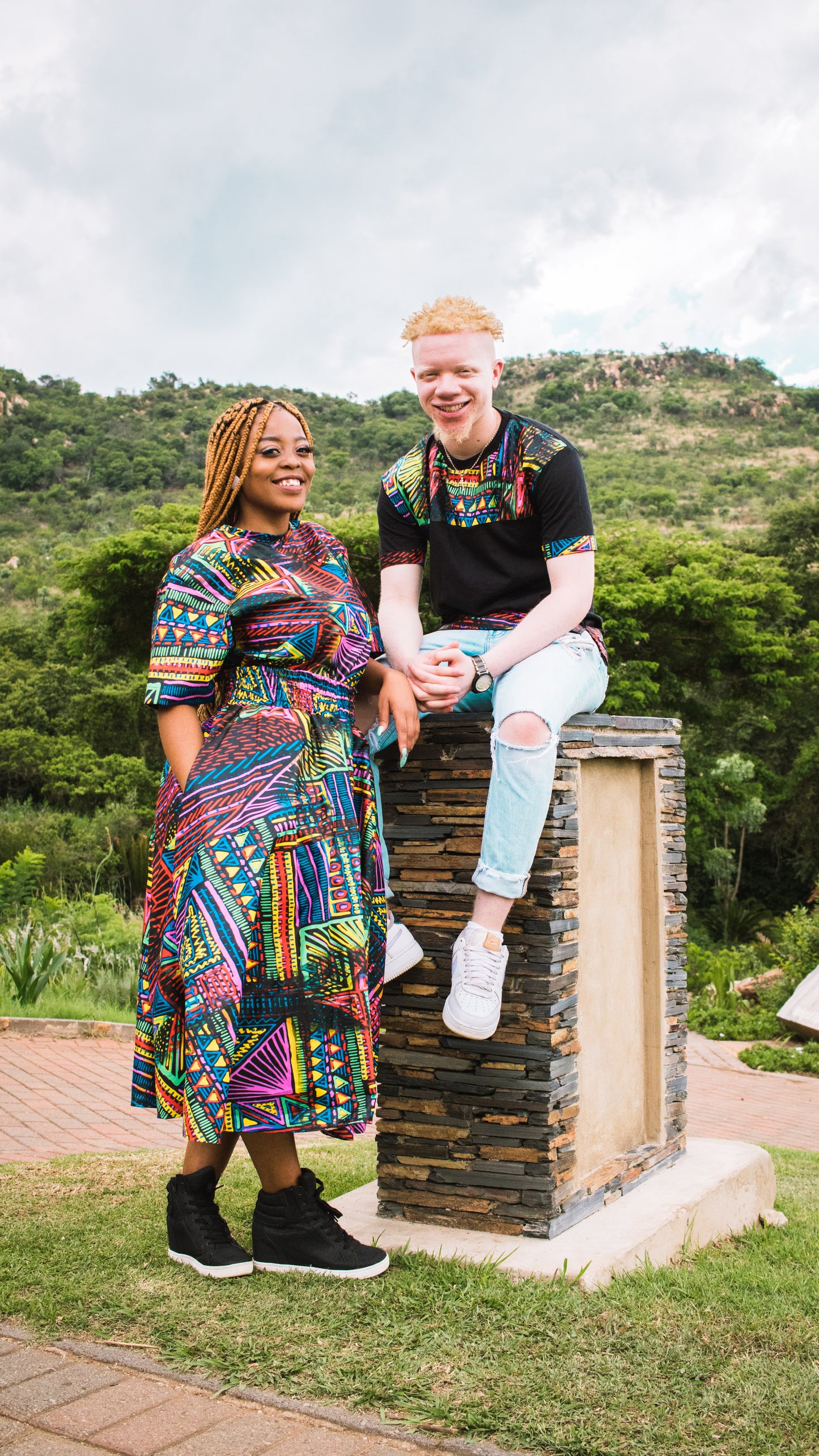 Goaso Unisex African Long Shirt by Tribe Afrique Tribe Afrique