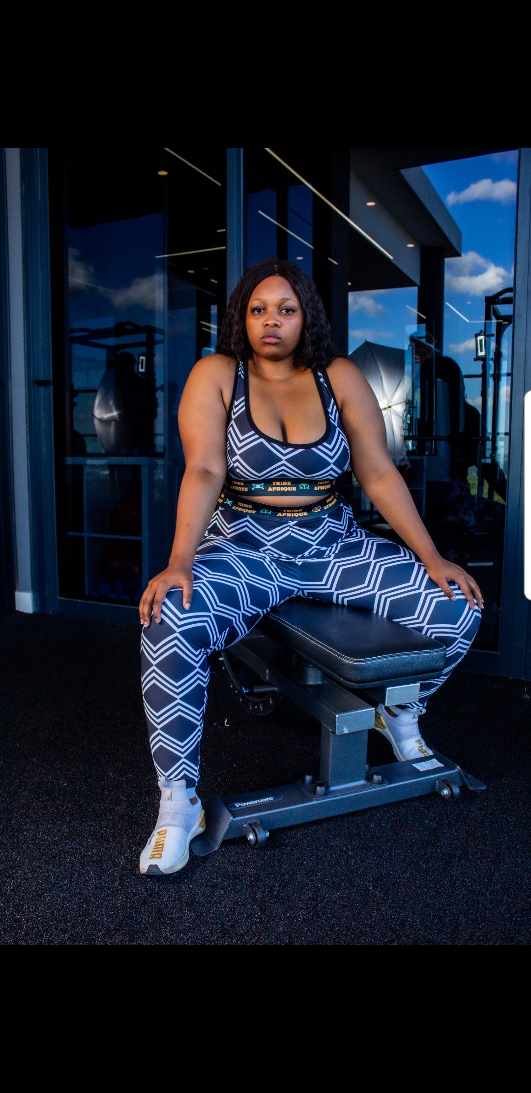 Black Xhosa sports Bra Tribe Afrique