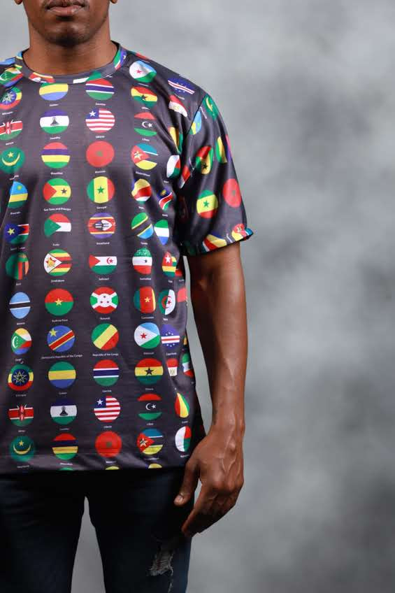 African Flags African Summer Shirt by Tribe Afrique - Tribe Afrique