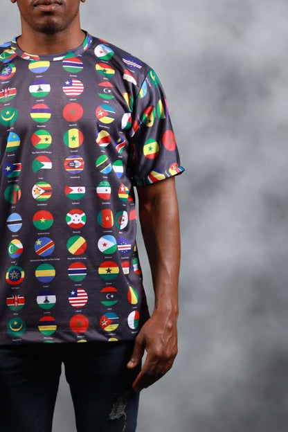 African Flags African Summer Shirt by Tribe Afrique - Tribe Afrique