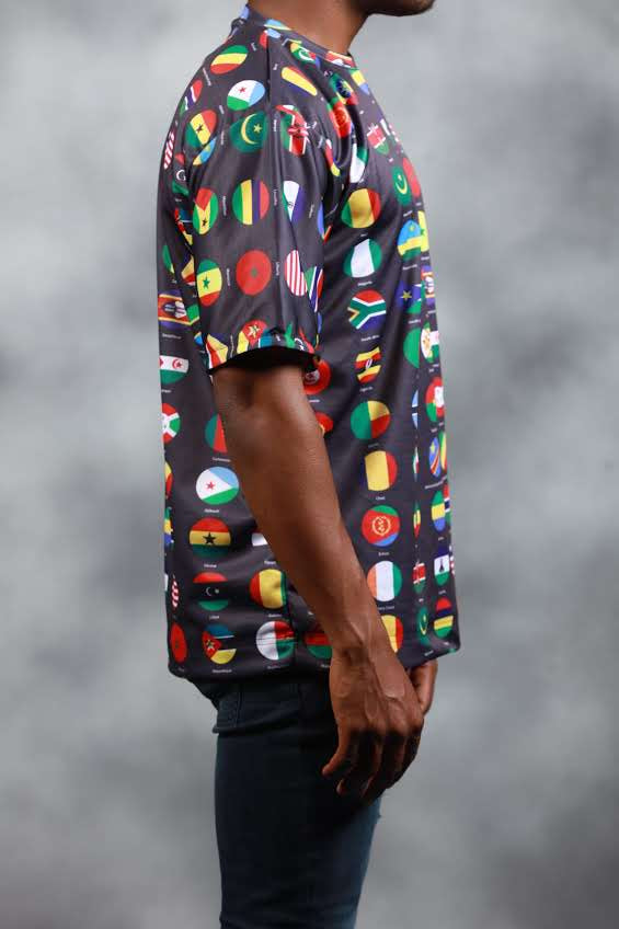 African Flags African Summer Shirt by Tribe Afrique - Tribe Afrique
