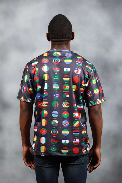 African Flags African Summer Shirt by Tribe Afrique - Tribe Afrique