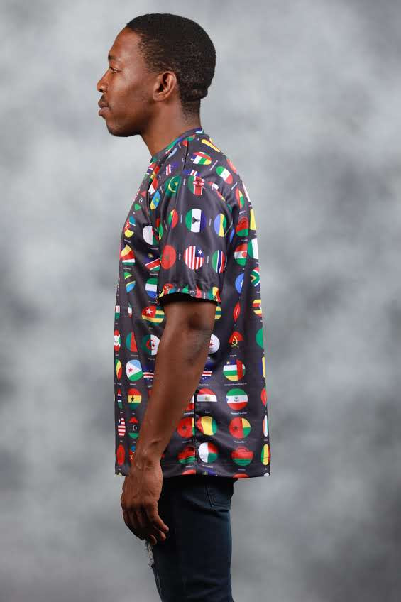 African Flags African Summer Shirt by Tribe Afrique - Tribe Afrique