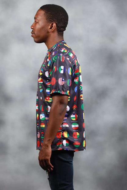 African Flags African Summer Shirt by Tribe Afrique - Tribe Afrique
