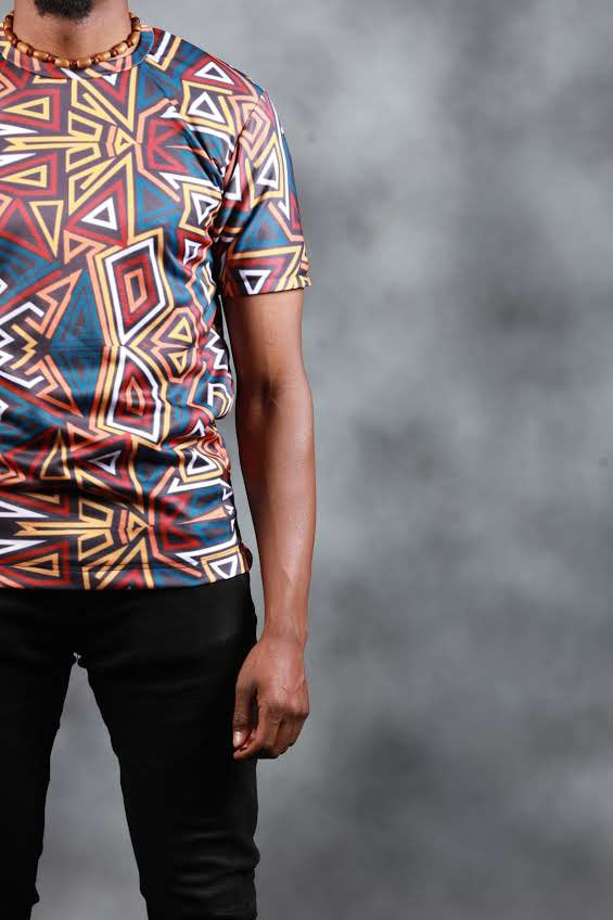 Black Star Lines African Summer Shirt by Tribe Afrique - Tribe Afrique