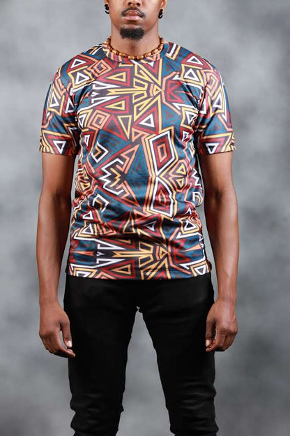 Black Star Lines African Summer Shirt by Tribe Afrique - Tribe Afrique