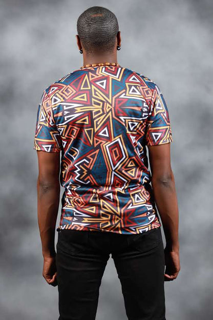 Black Star Lines African Summer Shirt by Tribe Afrique - Tribe Afrique
