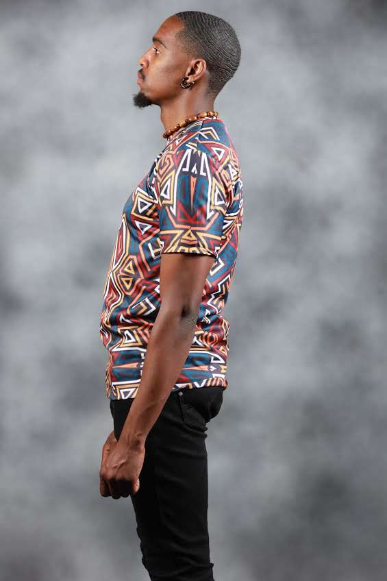 Black Star Lines African Summer Shirt by Tribe Afrique - Tribe Afrique