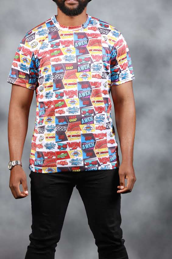Comic Slangs African Summer Shirt by Tribe Afrique - Tribe Afrique