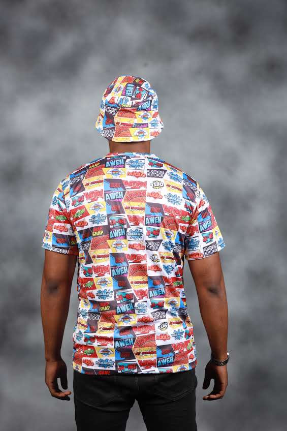 Comic Slangs African Summer Shirt by Tribe Afrique - Tribe Afrique