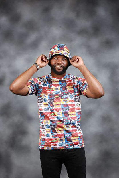Comic Slangs African Summer Shirt by Tribe Afrique - Tribe Afrique