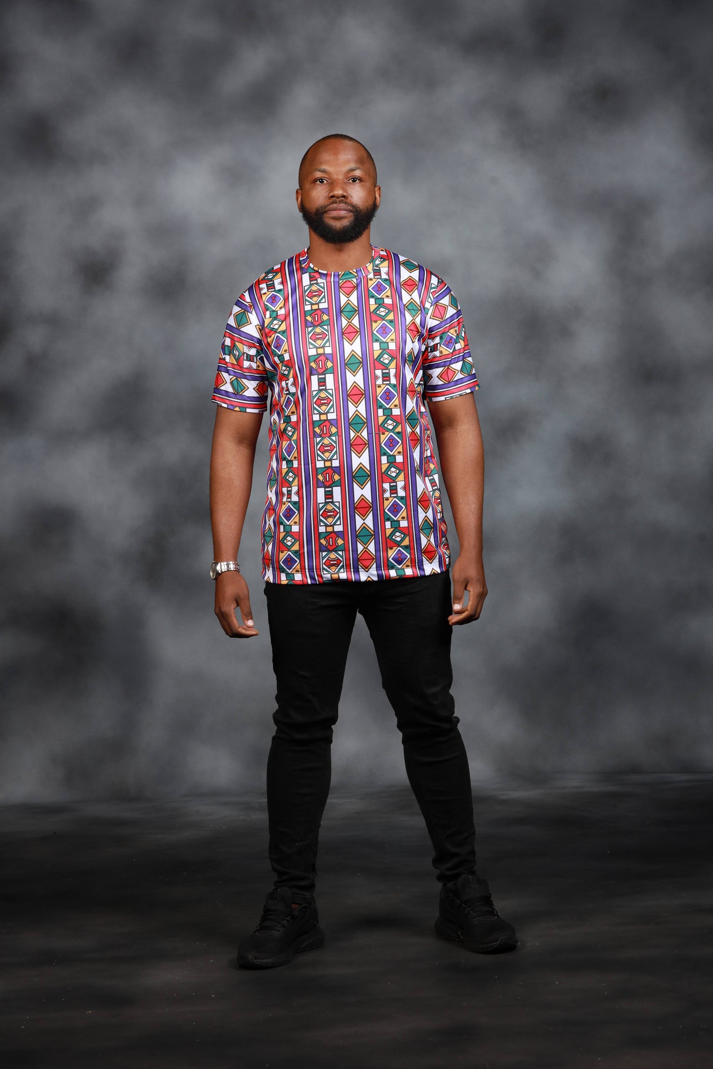 Full Ndebele African Summer Shirt by Tribe Afrique - Tribe Afrique