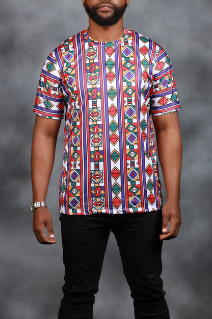 Full Ndebele African Summer Shirt by Tribe Afrique - Tribe Afrique