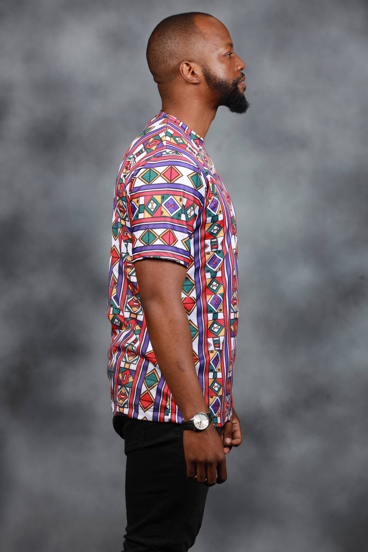 Full Ndebele African Summer Shirt by Tribe Afrique - Tribe Afrique