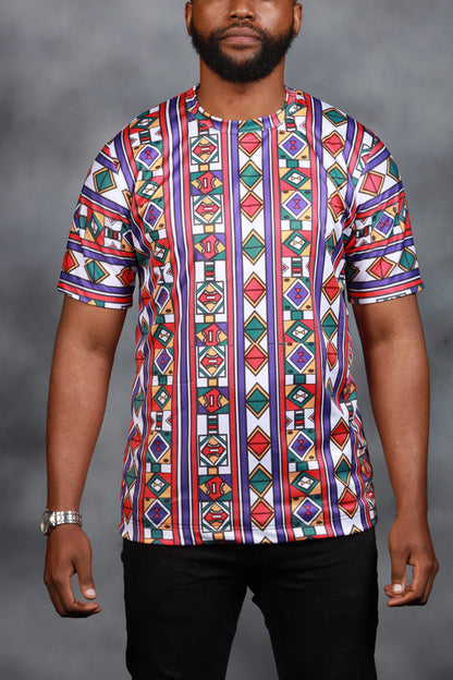 Full Ndebele African Summer Shirt by Tribe Afrique - Tribe Afrique