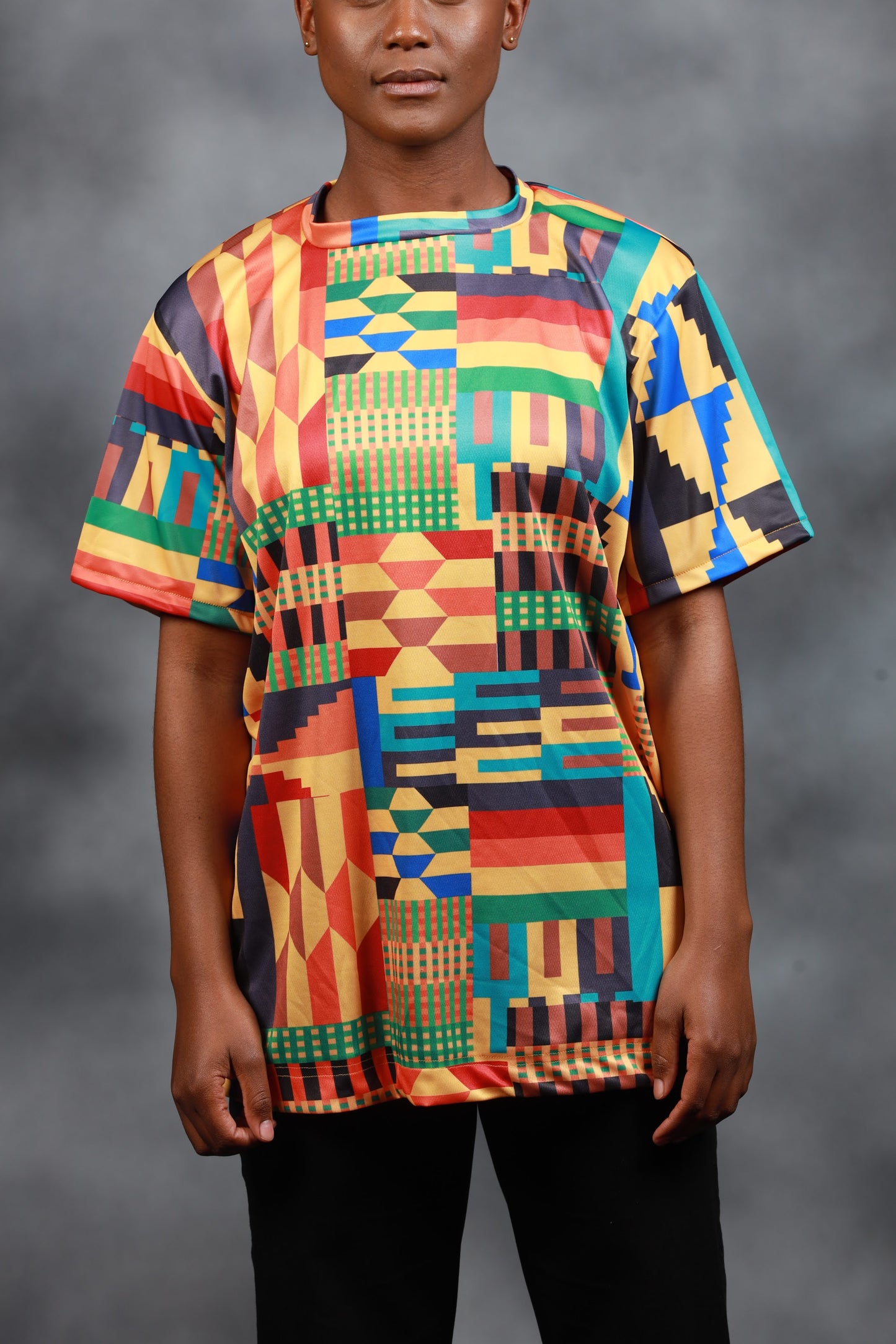 Kente African Summer Shirt by Tribe Afrique - Tribe Afrique