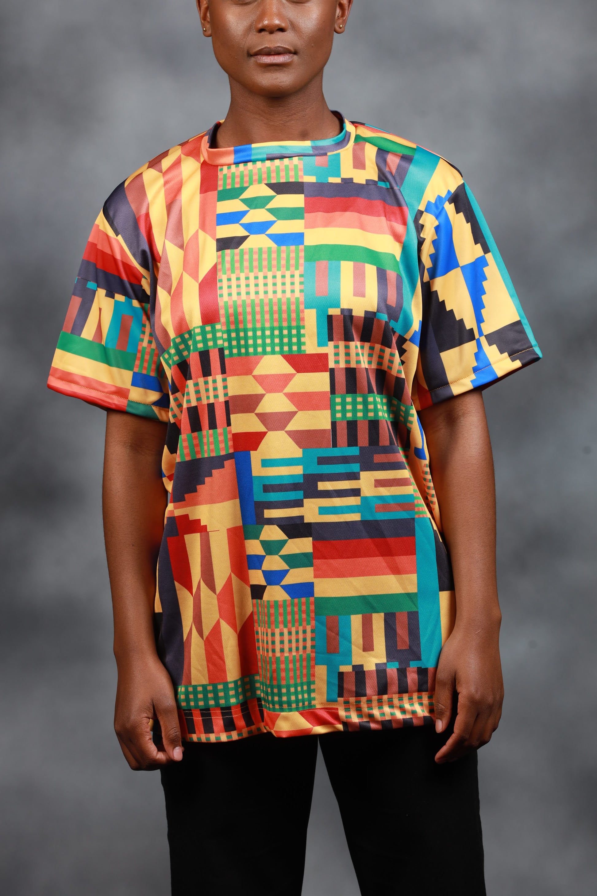 Kente African Summer Shirt by Tribe Afrique - Tribe Afrique