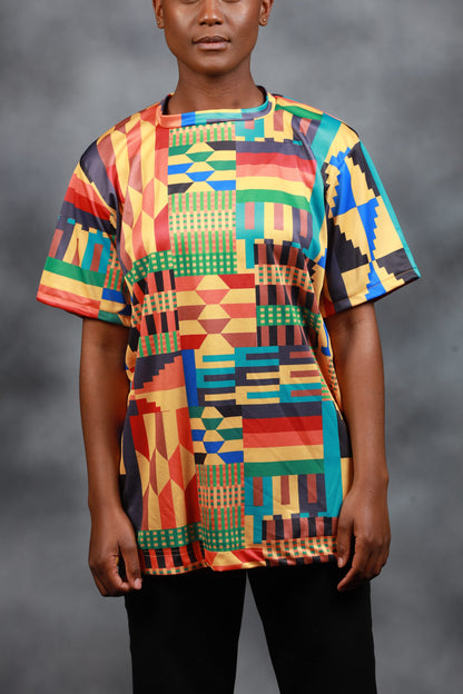 Kente African Summer Shirt by Tribe Afrique - Tribe Afrique