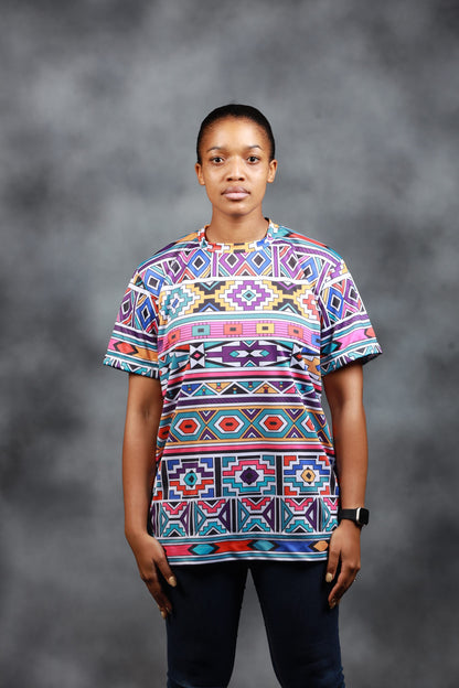 New Ndebele African Summer Shirt by Tribe Afrique - Tribe Afrique