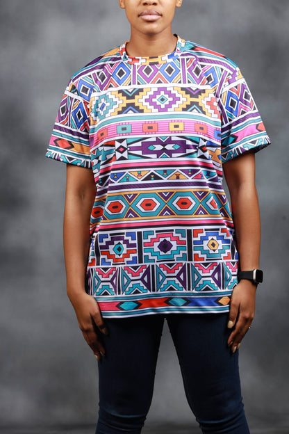 New Ndebele African Summer Shirt by Tribe Afrique - Tribe Afrique