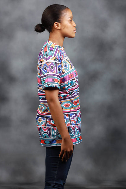 New Ndebele African Summer Shirt by Tribe Afrique - Tribe Afrique