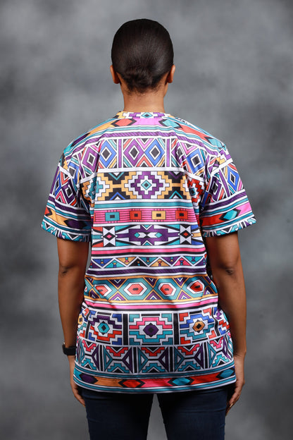 New Ndebele African Summer Shirt by Tribe Afrique - Tribe Afrique