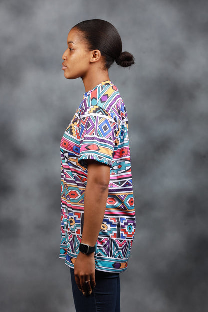 New Ndebele African Summer Shirt by Tribe Afrique - Tribe Afrique