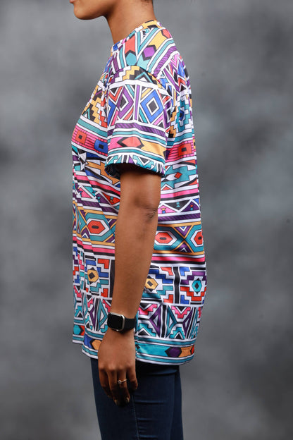 New Ndebele African Summer Shirt by Tribe Afrique - Tribe Afrique