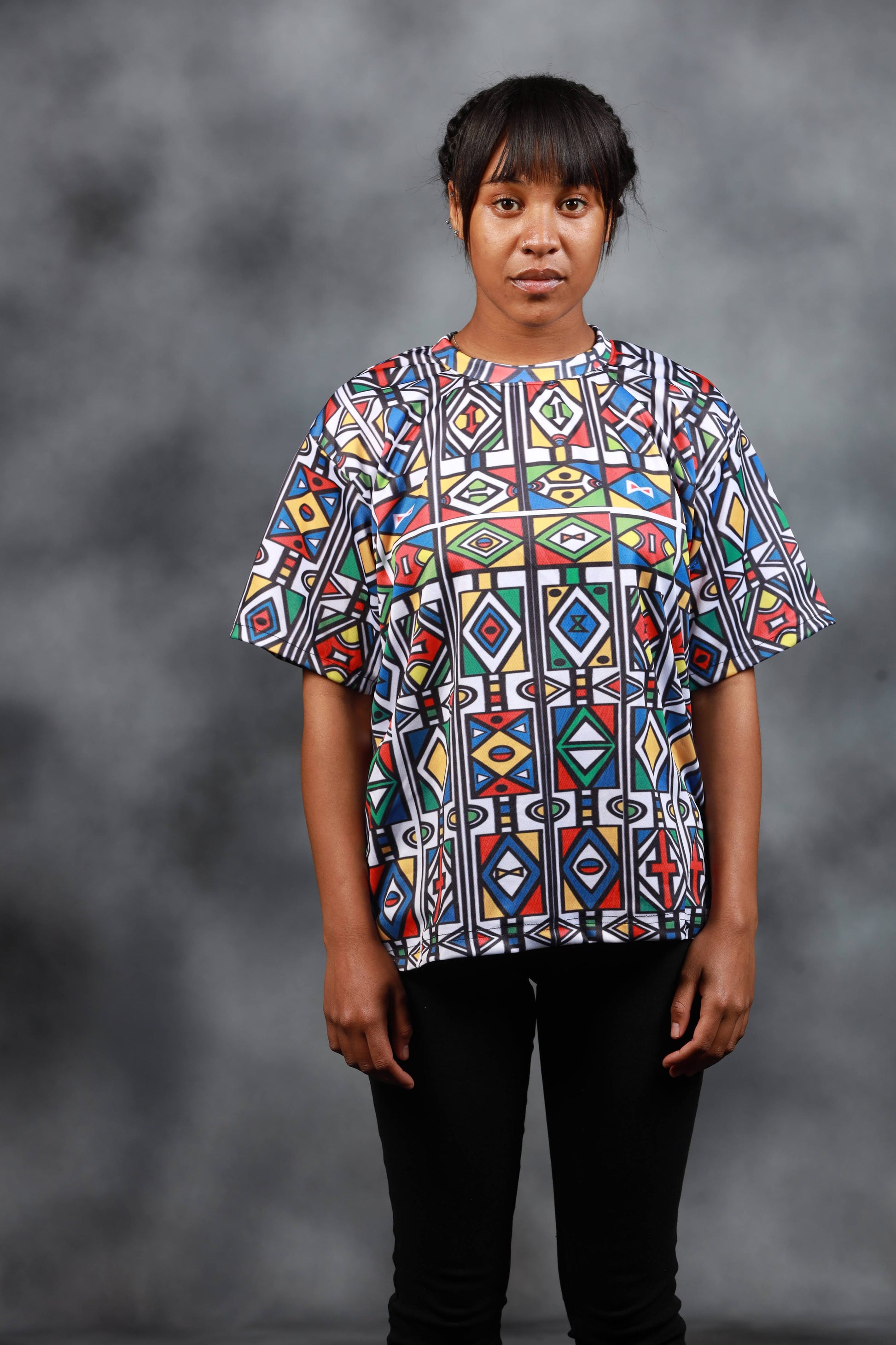 Ndebele Reloaded African Summer Shirt by Tribe Afrique - Tribe Afrique