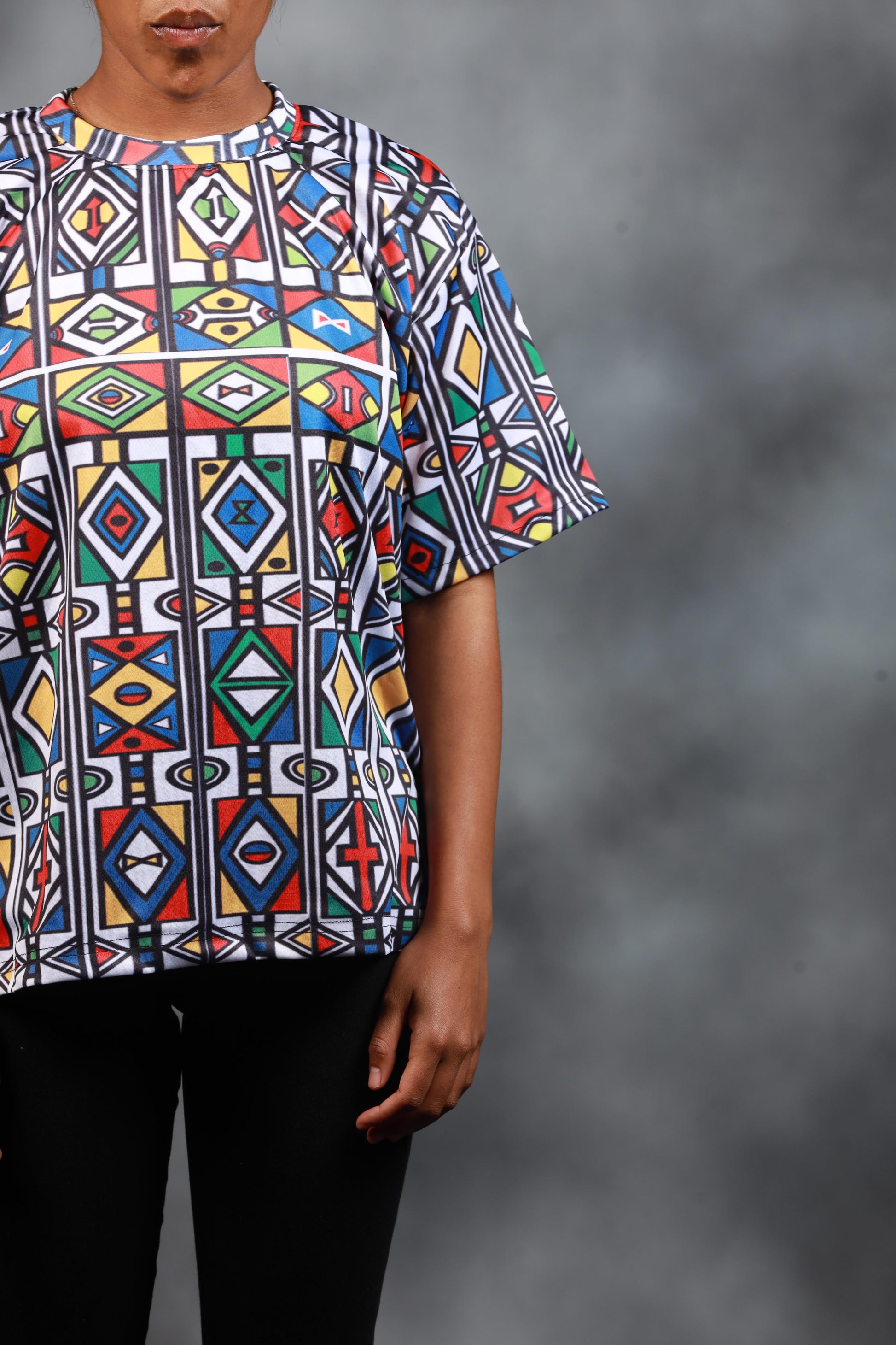 Ndebele Reloaded African Summer Shirt by Tribe Afrique - Tribe Afrique