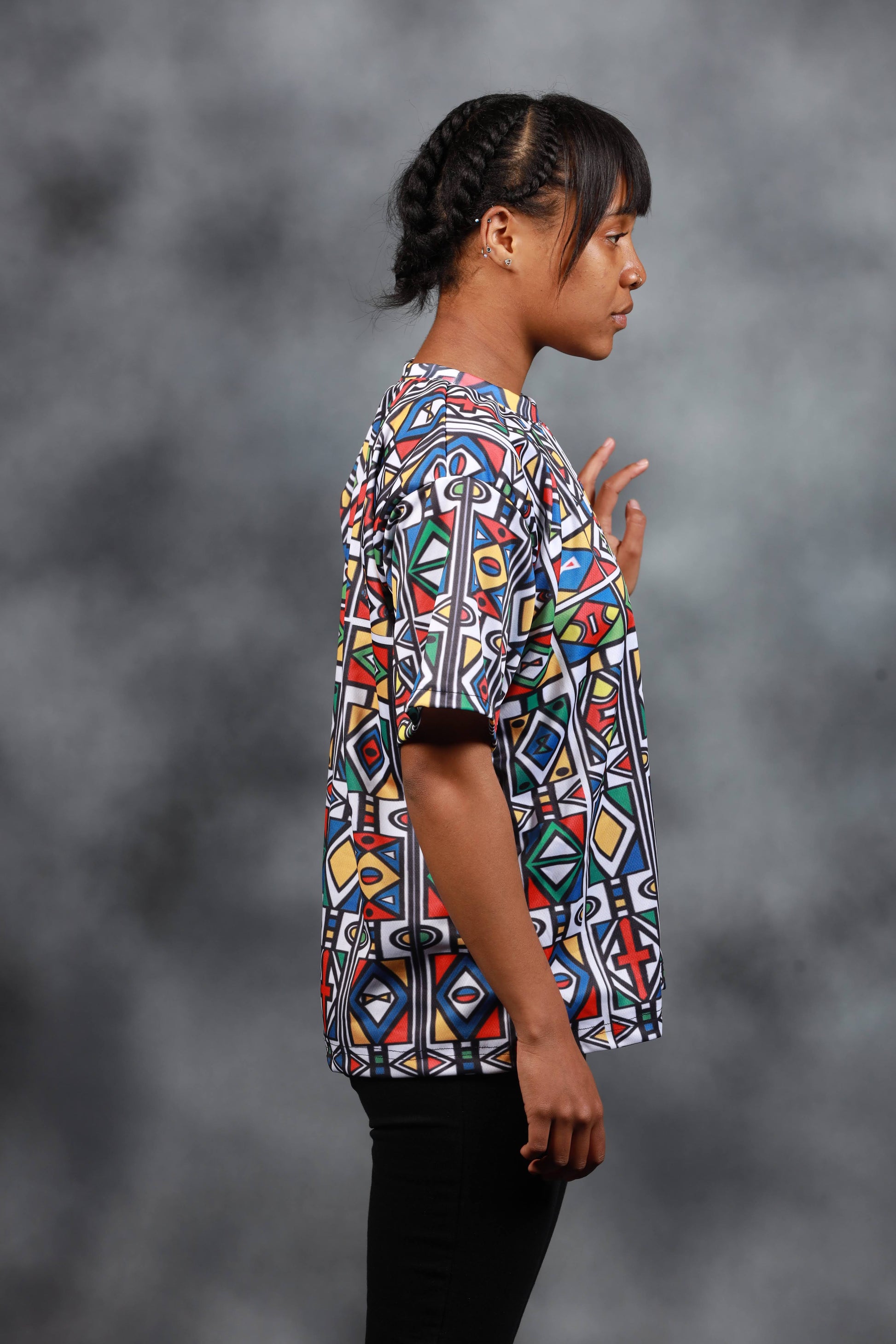 Ndebele Reloaded African Summer Shirt by Tribe Afrique - Tribe Afrique