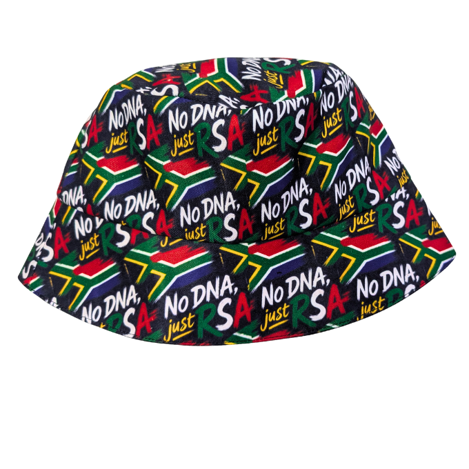 Multi No DNA Just RSA Bafana Supporters Bucket Hat by Tribe Afrique