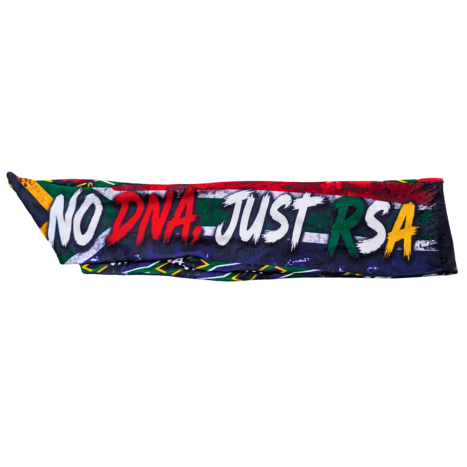 Tribe Afrique "No DNA, Just RSA" Bafana Supporters Reversible  Scarf.
