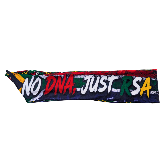 Tribe Afrique "No DNA, Just RSA" Bafana Supporters Reversible  Scarf.