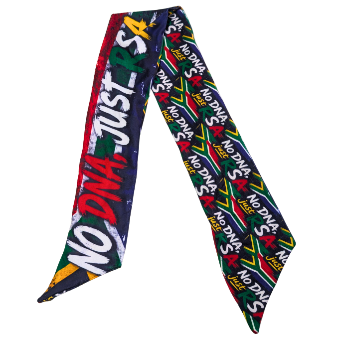 Tribe Afrique "No DNA, Just RSA" Bafana Supporters Reversible  Scarf.