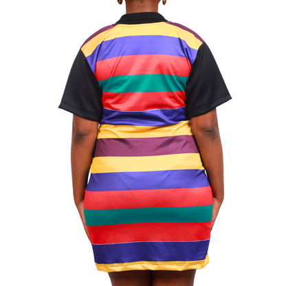 Aranda Umbhalo African Golfer Dress by Tribe Afrique - Tribe Afrique