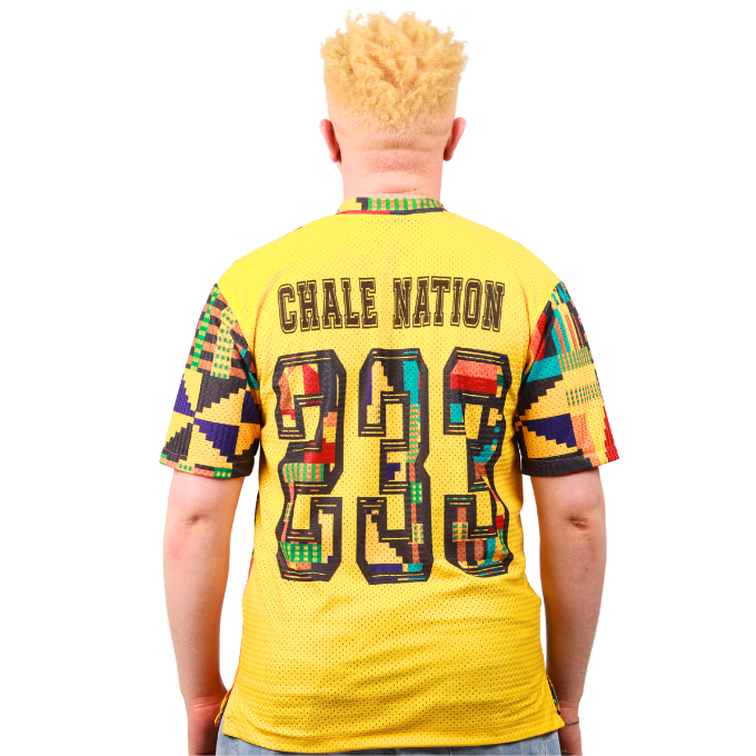233 Chale Nation Kente Jersey by Tribe Afrique - Tribe Afrique