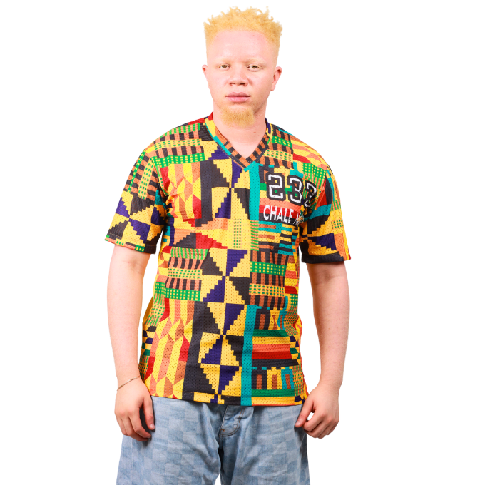 233 Chale Nation Kente Jersey by Tribe Afrique - Tribe Afrique