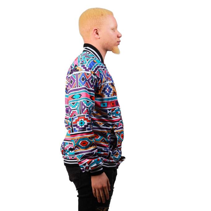 New Ndebele African Bomber Jacket by Tribe Afrique - Tribe Afrique