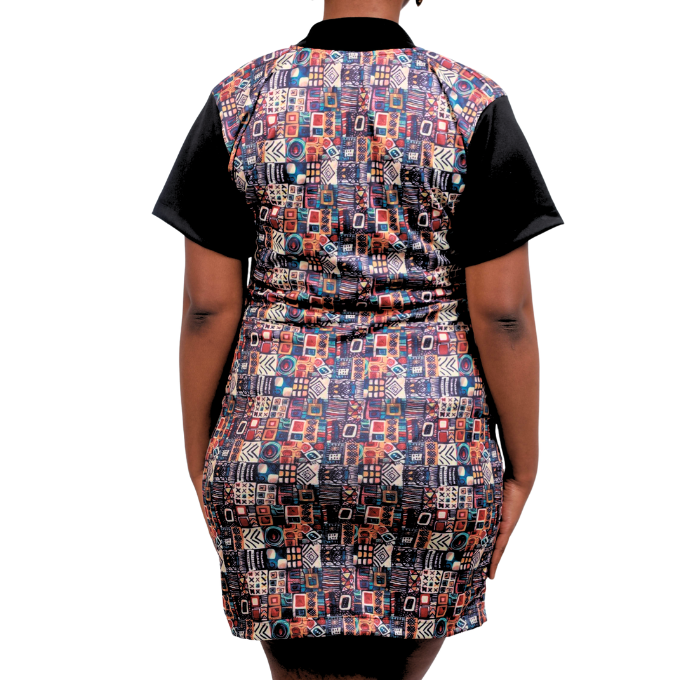 Mondlane African Golfer Dress by Tribe Afrique - Tribe Afrique