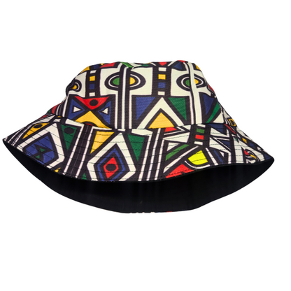 Ndebele Reloaded Bucket Hats by Tribe Afrique - Tribe Afrique
