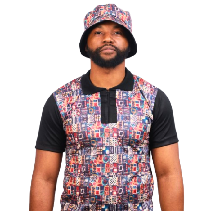 Mondlane African Bucket hat by Tribe Afrique - Tribe Afrique