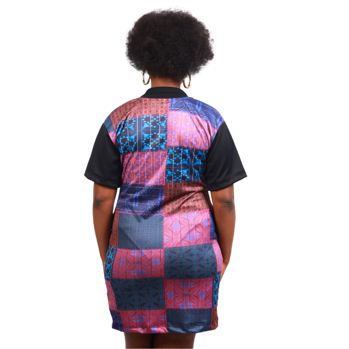 Sotho All Nations African Golfer Dress by Tribe Afrique - Tribe Afrique