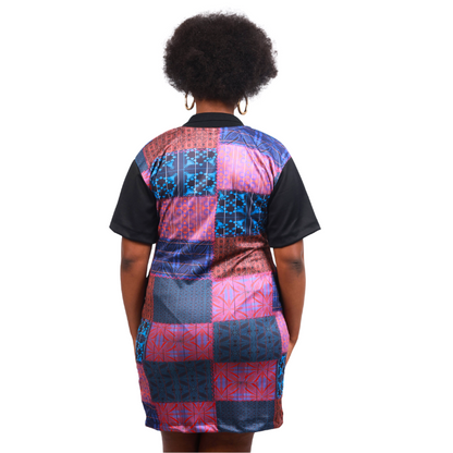 Sotho All Nations African Golfer Dress by Tribe Afrique - Tribe Afrique