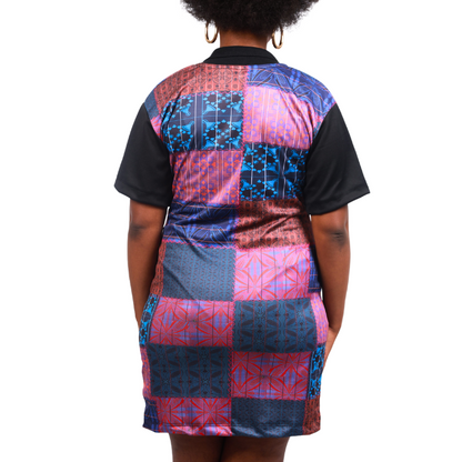 Sotho All Nations African Golfer Dress by Tribe Afrique - Tribe Afrique